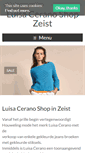 Mobile Screenshot of luisacerano.nl